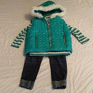 3 piece girls set